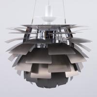 Poul Henningsen PH ARTICHOKE Stainless Steel Pendant, 25 Diameter - Sold for $4,160 on 10-10-2026 (Lot 54).jpg